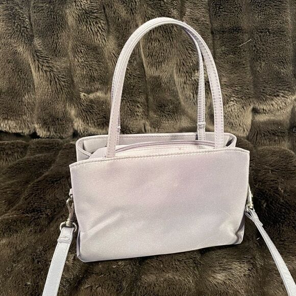 GRAY FABRIC  PURSE - Picture 2 of 7